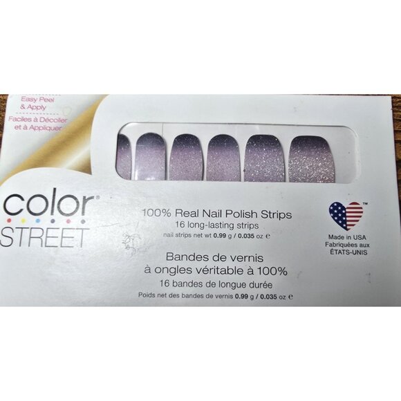 Color Street Lot of 2 Nail Polish Strips Pink Paradise Smoke & Mirrors Retired - Picture 2 of 10